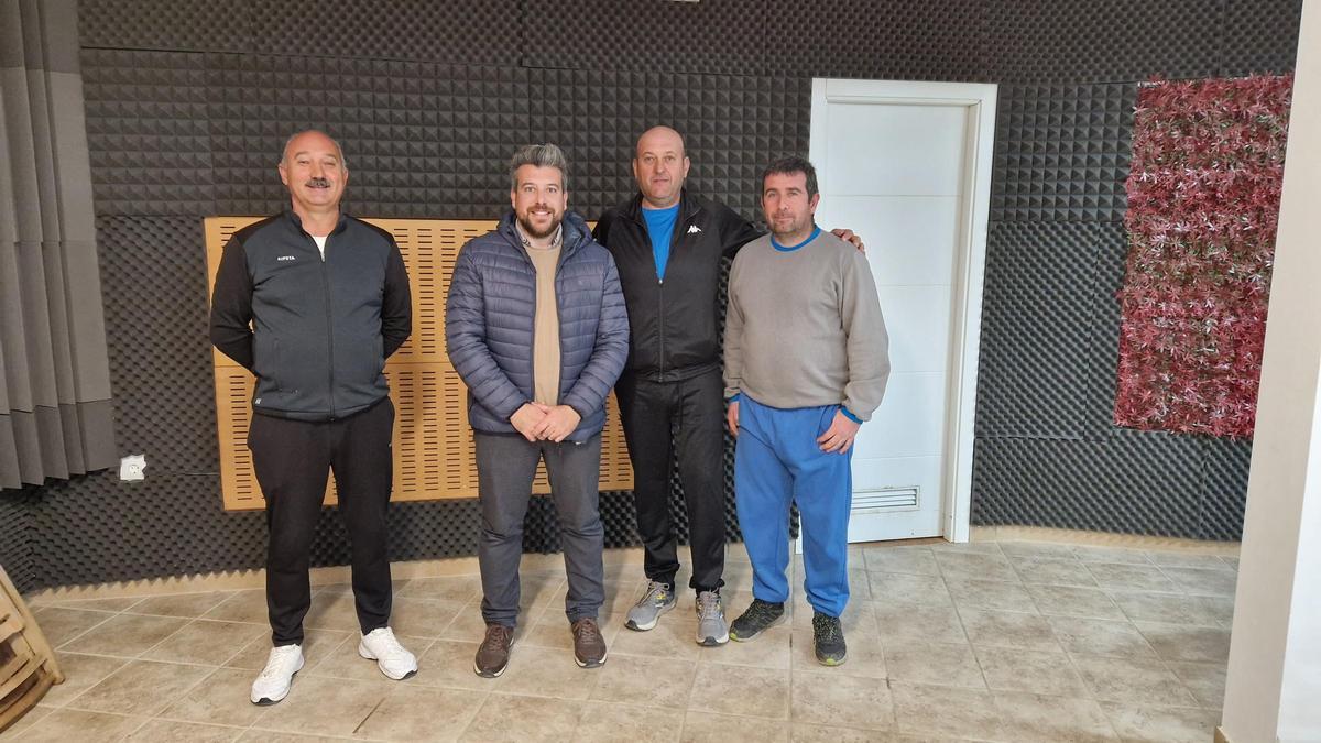 Presentación del espacio insonorizado en el Cuartel de la Centuria Romana de Palenciana.