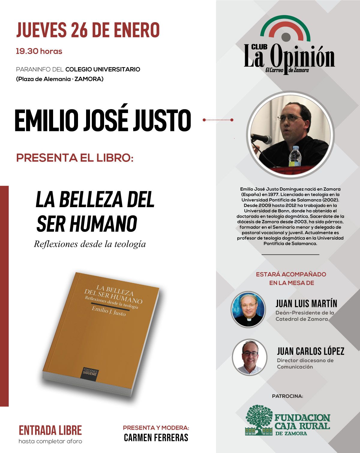 Club La Opinión - Emilio José Justo