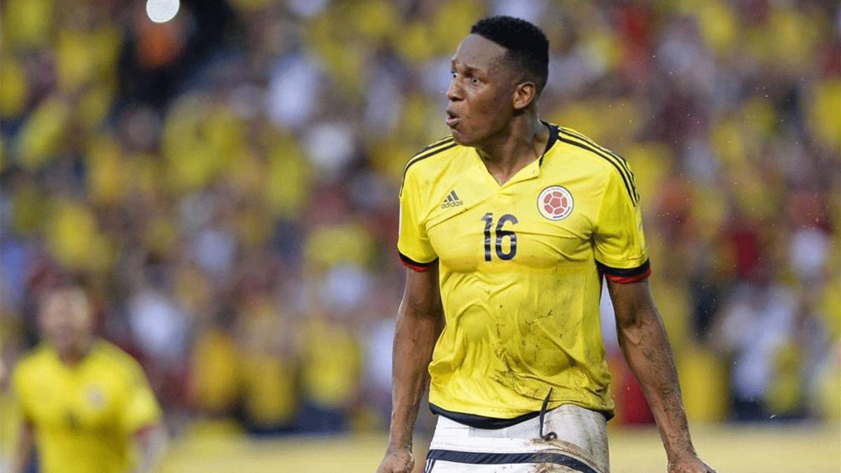 Yerry Mina sueña con jugar en el Barça