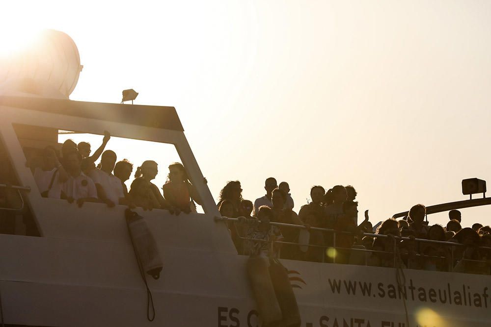 Procesión de la Virgen del Carmen de Santa Eulària