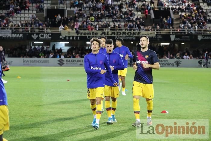 Encuentro entre el FC Cartagena y el FC Barcelona