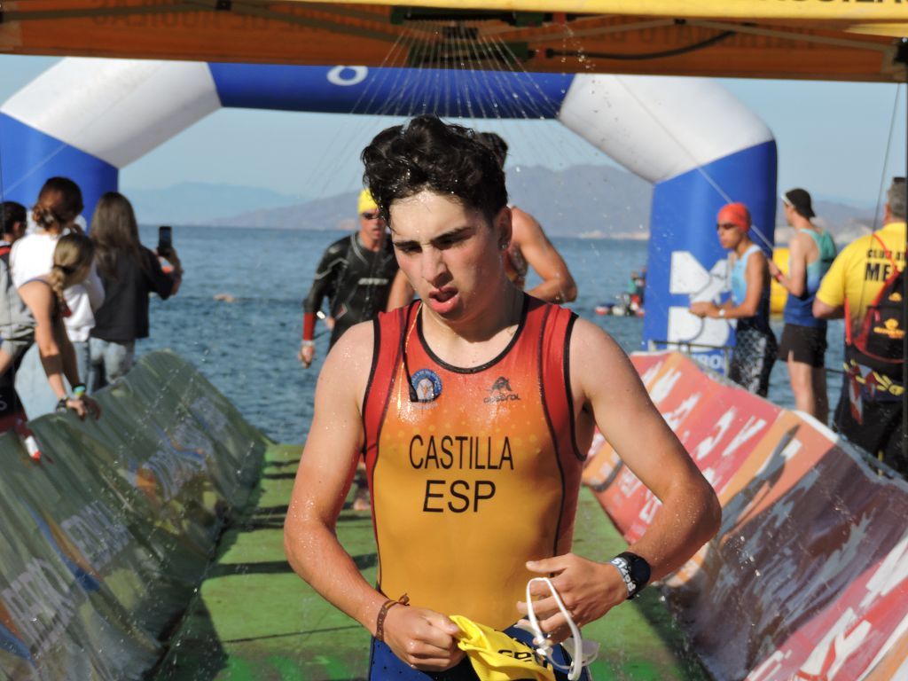 Campeonato de España de Triatlón de relevos en Águilas