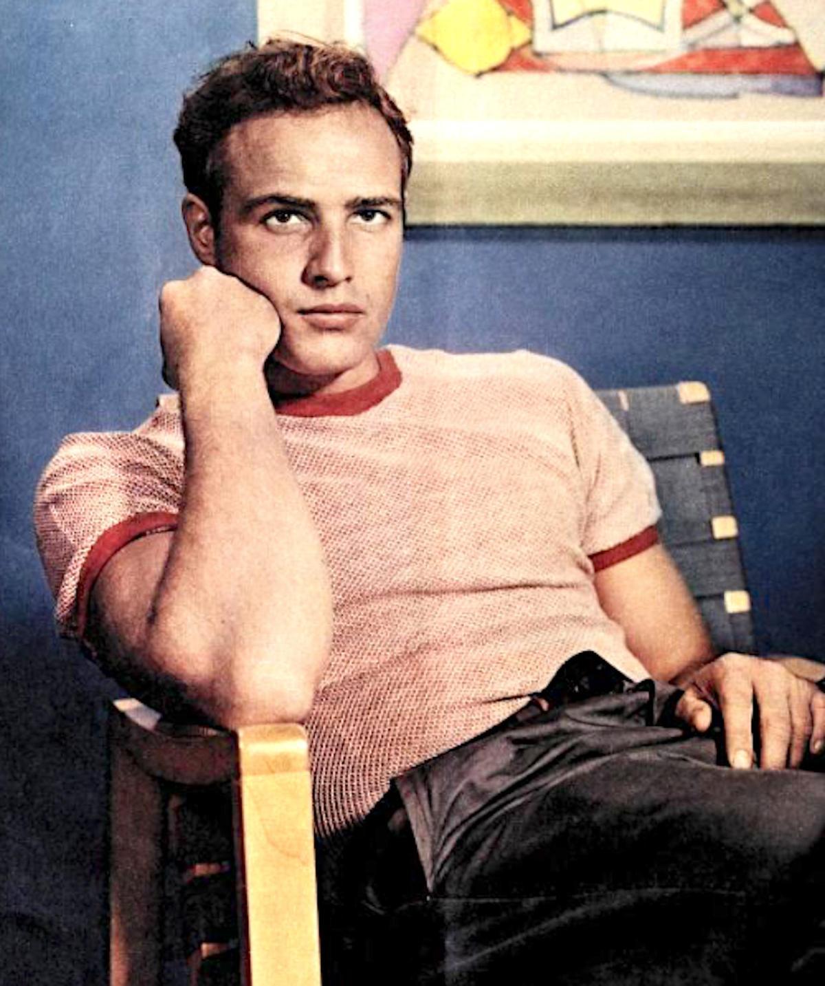 Marlon Brando en 1950.