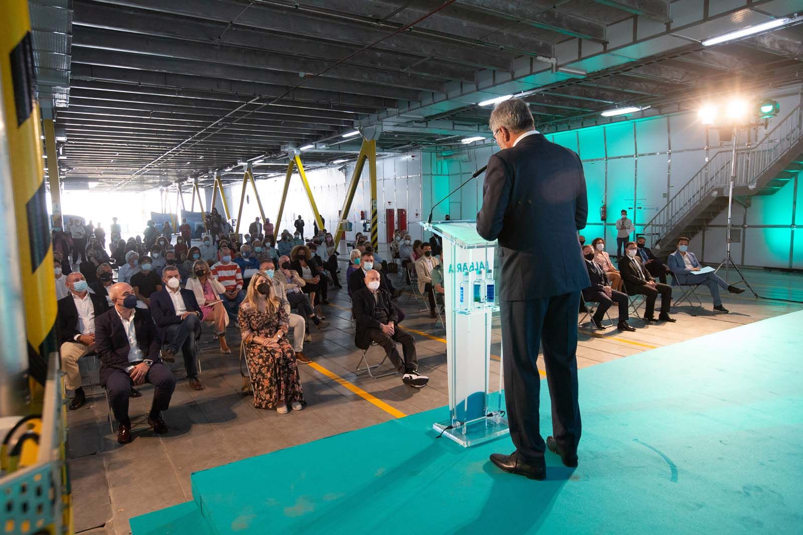 Inauguración del nuevo barco de Baleària, Eleonor Roosevelt.