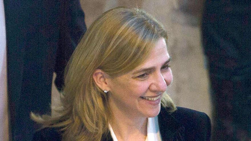 La infanta Cristina, el pasado febrero, en Palma.