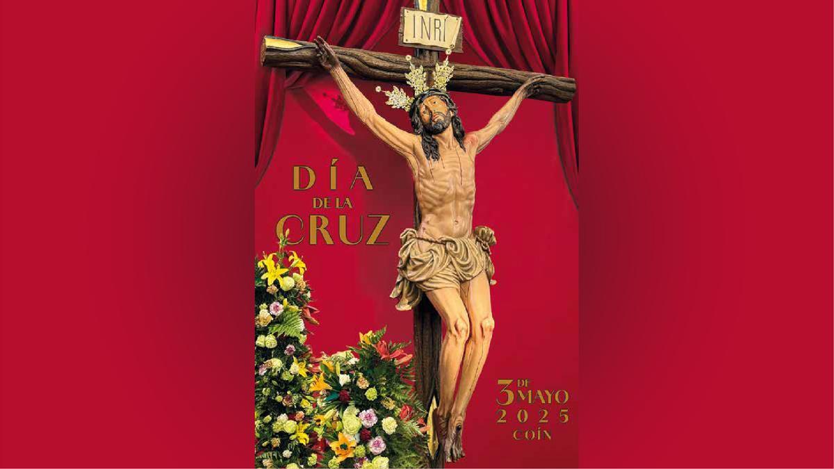 Cartel del Día de la Cruz de Coín.