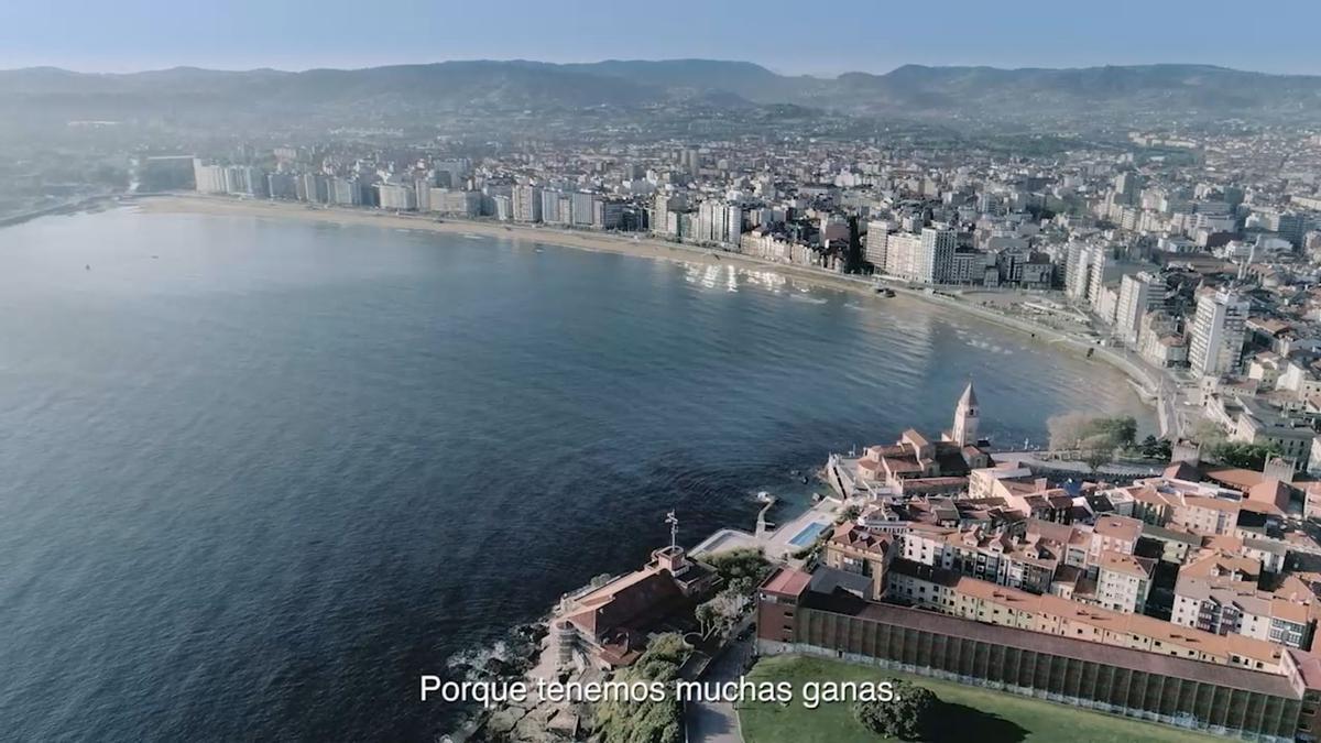 “Gijón! con ganas de ti”, la nueva campaña turística municipal para captar viajeros tras la pandemia