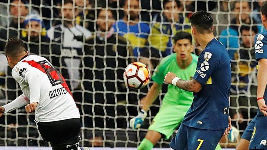 Imagen de la final de la Copa Libertadores 2018.