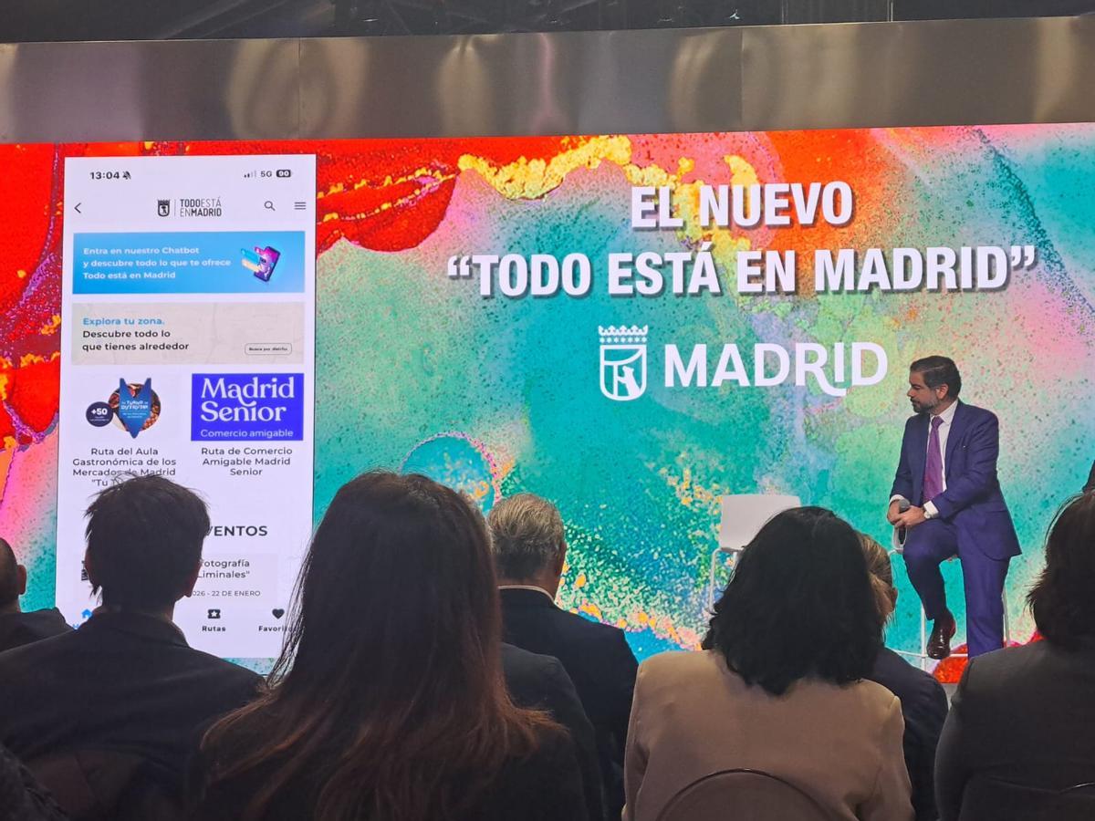 Prueba de la aplicación renovada de Todo está en Madrid, optimizada recientemente con IA