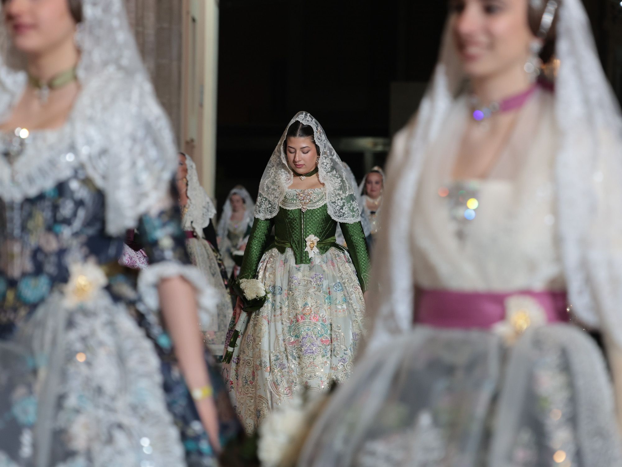 Todas las fotos de la Ofrenda del 17 de marzo entre las 23:00 horas y la medianoche por la calle de la Paz