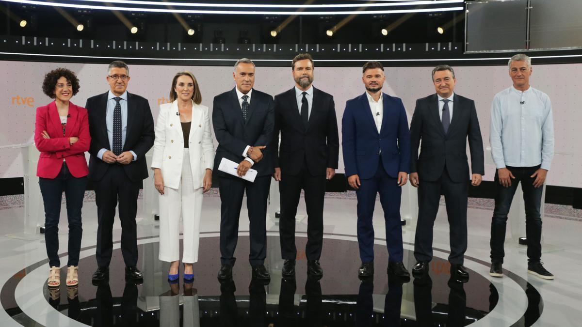 El debate a 7 de RTVE lidera frente a la caída de 'Vaya vacaciones' y el débil regreso de 'ACI'.