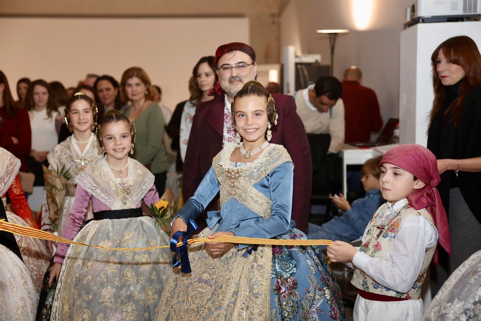 La fiesta de las fallas del Pilar-Sant Francesc con Marina y la corte infantil