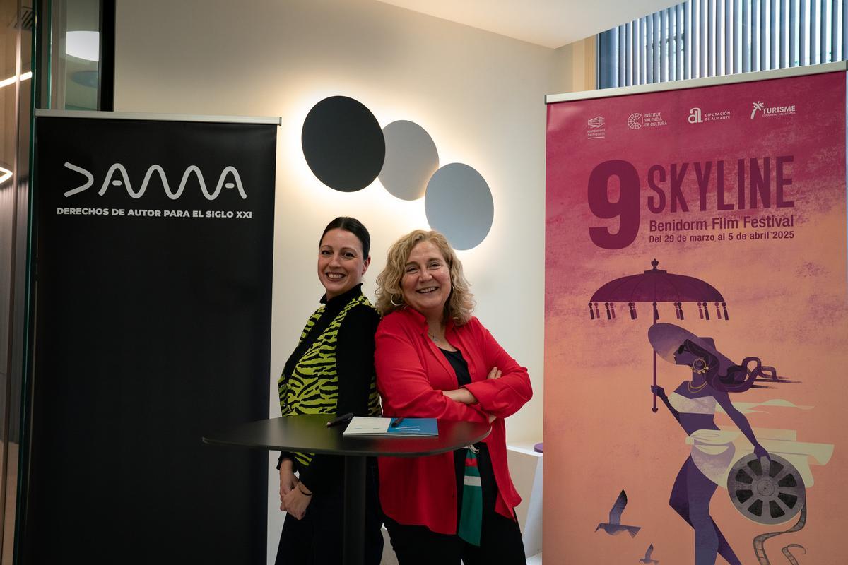 Beatriz Hernández y CarmenCamacho, en la sede de DAMA en Madrid