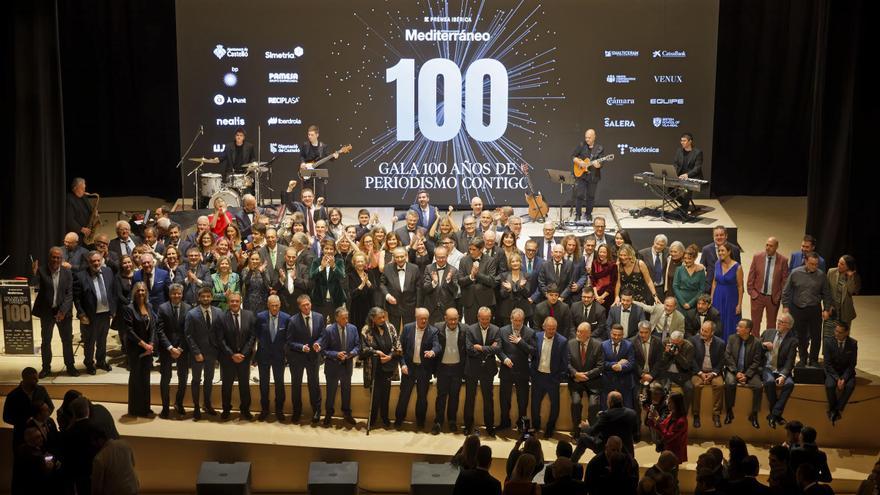 Vídeo: Así se ha vivido la gala del Centenario de Mediteráneo