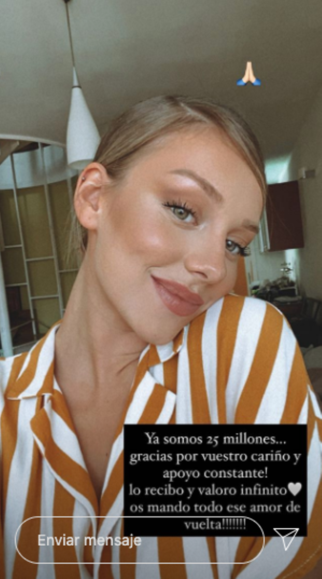 Ester Expósito ya tiene 25 millones de seguidores en Instagram