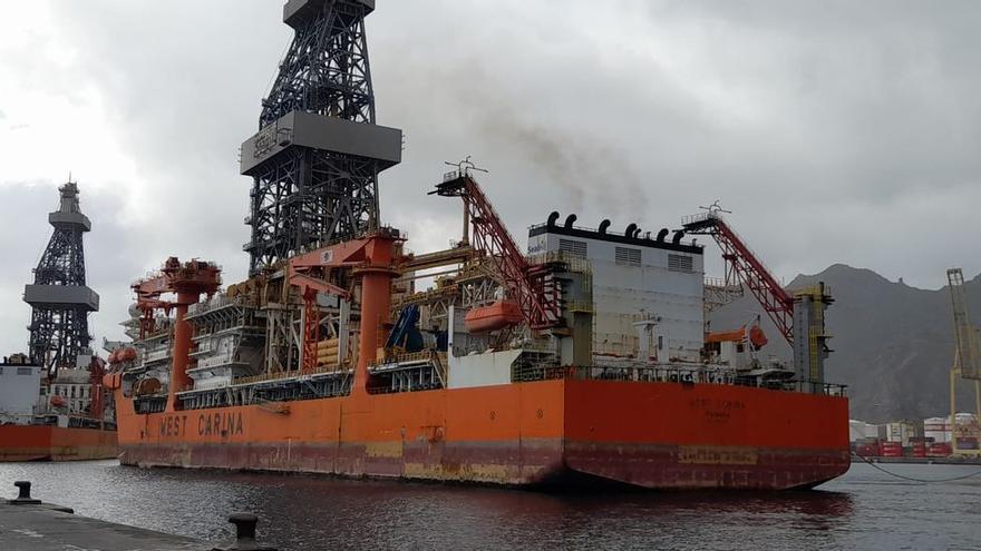 La multinacional Seadrill elige el Puerto de Santa Cruz de Tenerife para reparar sus perforadores