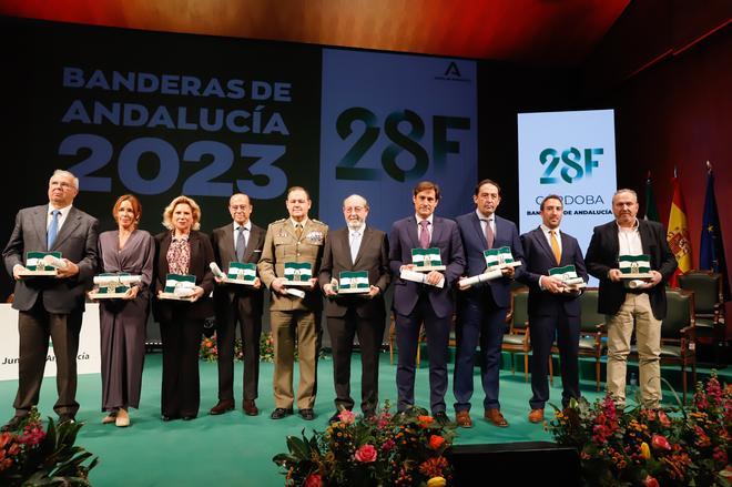 Gala de entrega de las Banderas de Andalucía en Córdoba