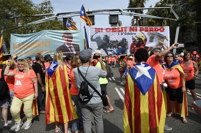 La Diada de Cataluña, en imágenes