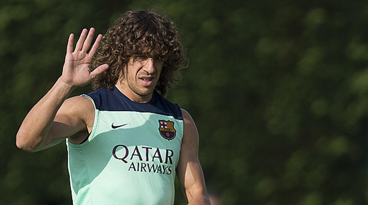 Últim entrenament de l’equip blaugrana abans de viatjar a Pamplona per enfrontar-se a l’Osasuna.