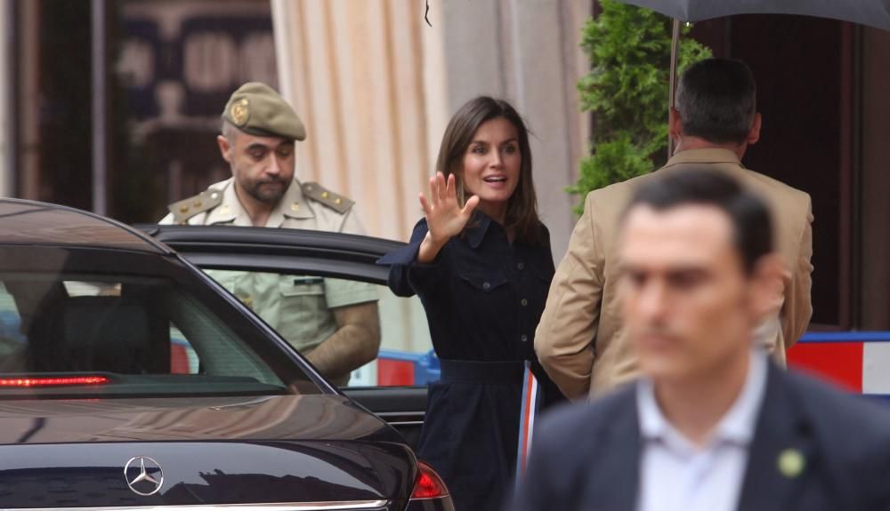 La Reina Letizia inaugura en Oviedo los cursos de verano de la Fundación