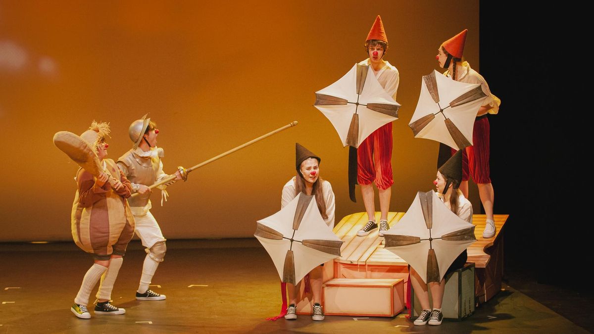 'Clown Quijote de la Mancha'.