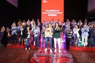 El PSIB exhibe poder municipal con sus 50 candidatos en Mallorca