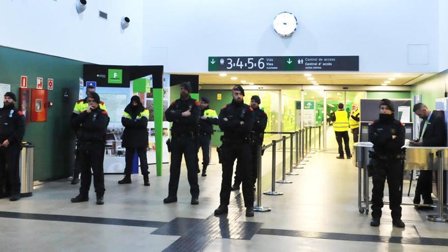 Atrapen un home que venia cocaïna al vestíbul de l&#039;estació de l&#039;AVE de Figueres