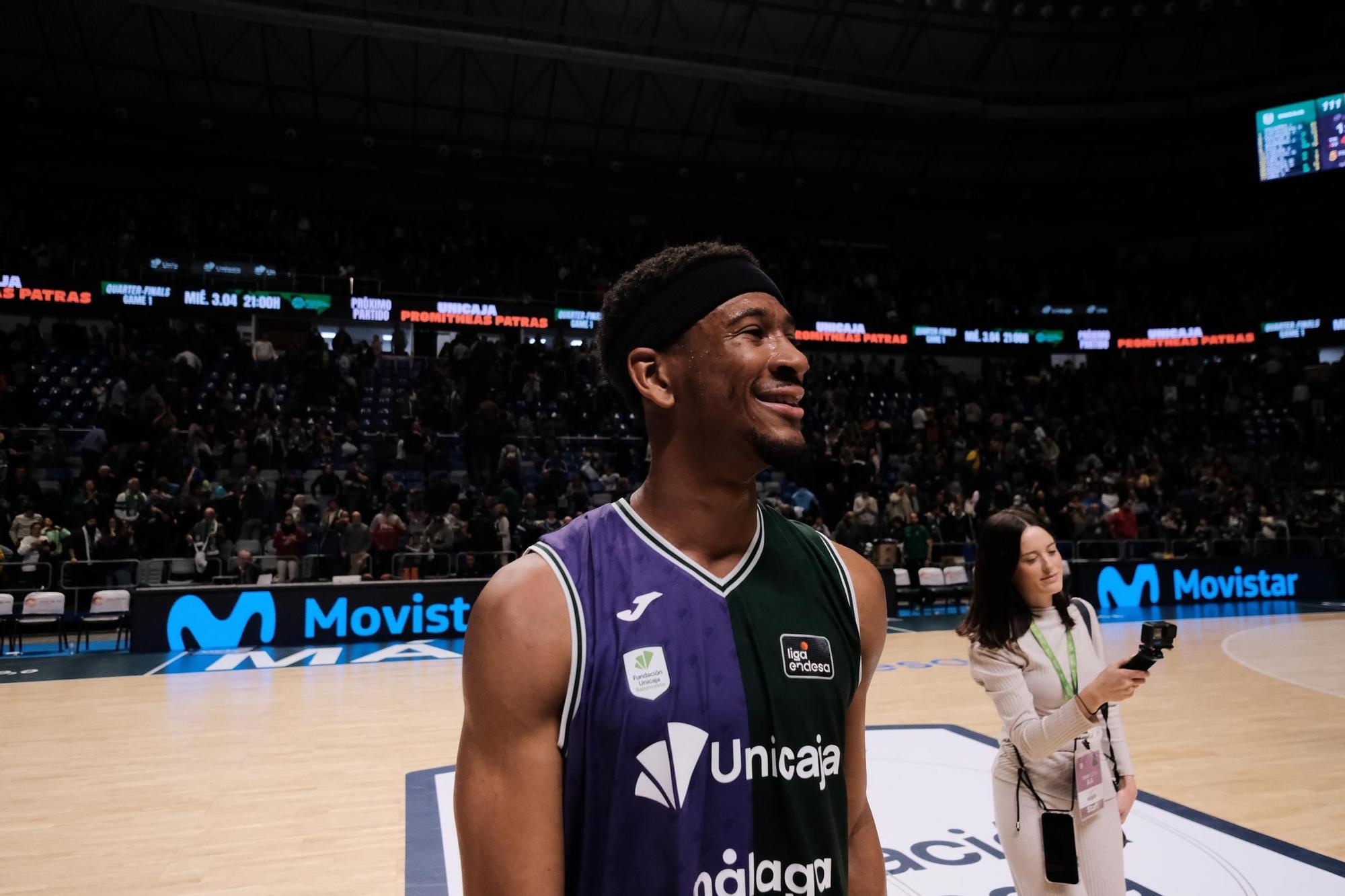 El Unicaja - Basquet Girona de la Liga Endesa, en fotos