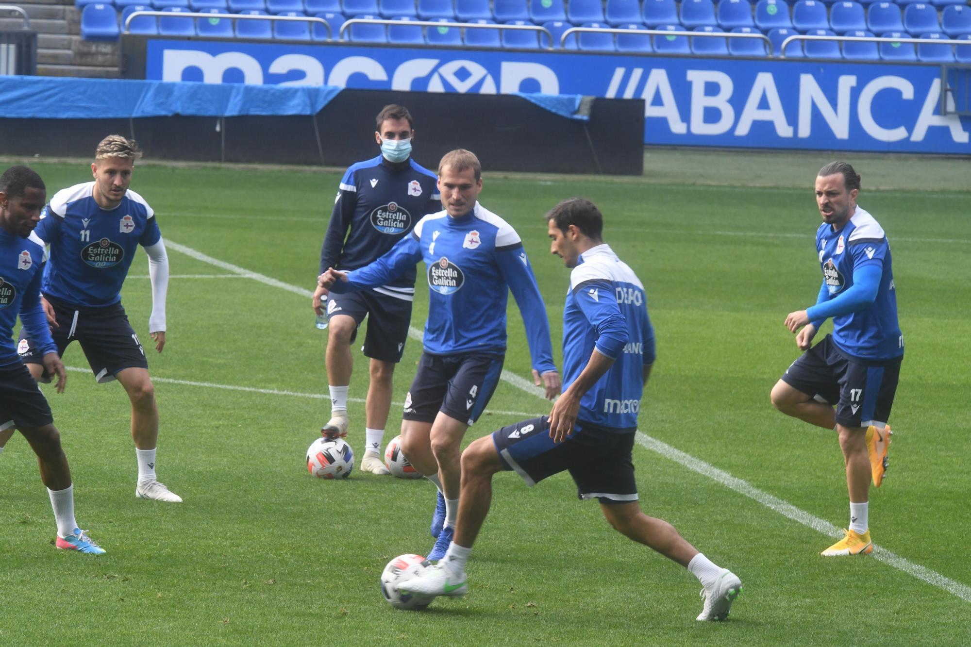 El Dépor prepara su visita al campo del Langreo