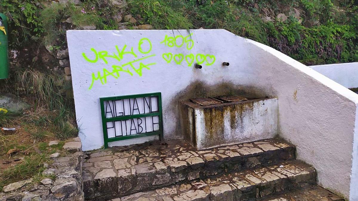 Vandalismo en una reserva de flora de Simat