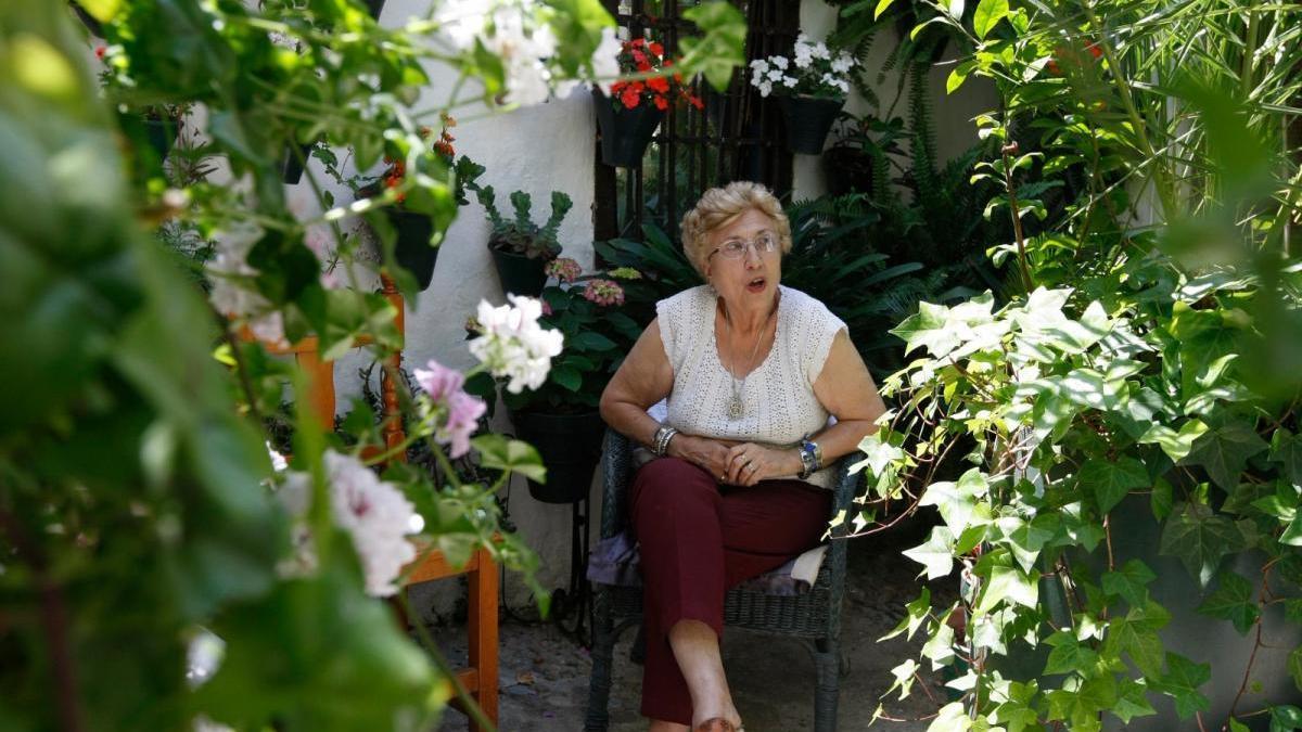 Muere Elisa Pérez, el corazón del patio de Pozanco 21