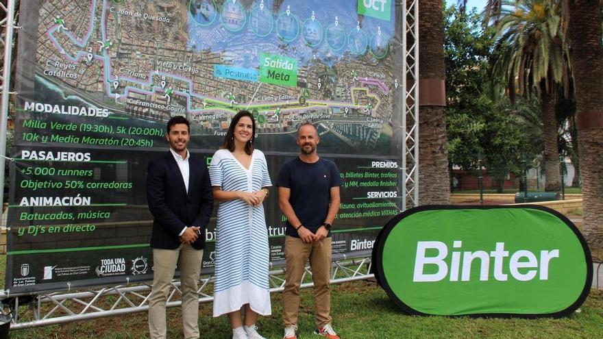 La Binter NightRun pone en valor el casco histórico de Las Palmas de Gran Canaria en su décima edición