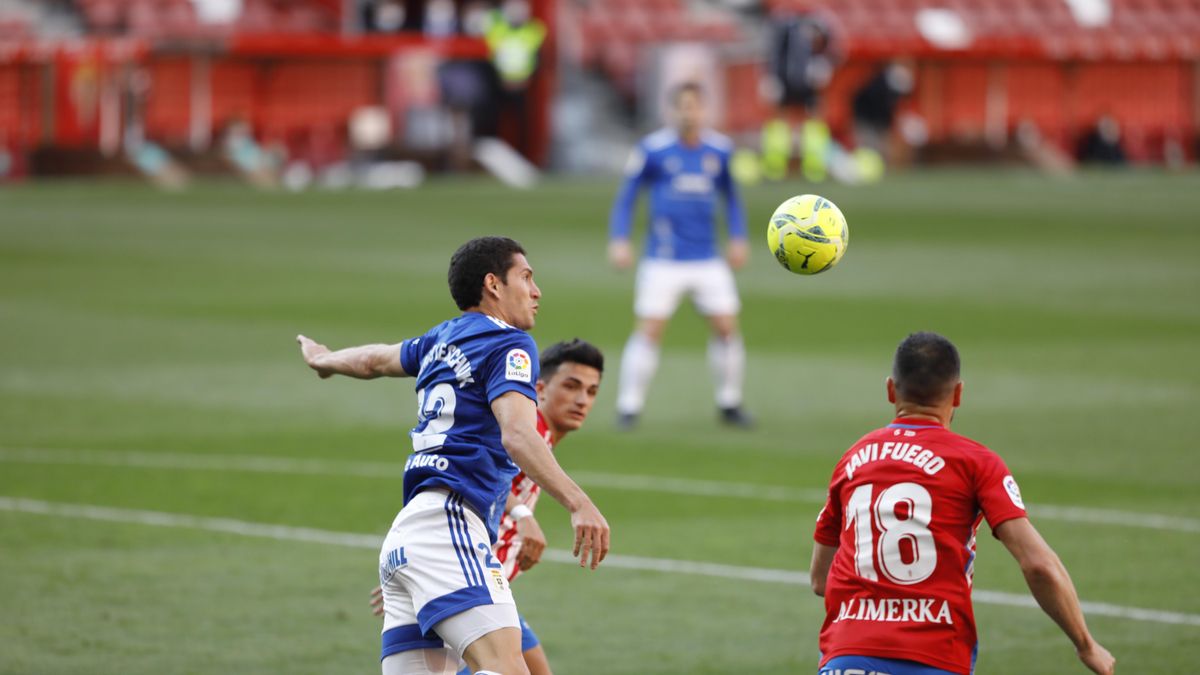 En imágenes: el derbi entre el Sporting y el Real Oviedo