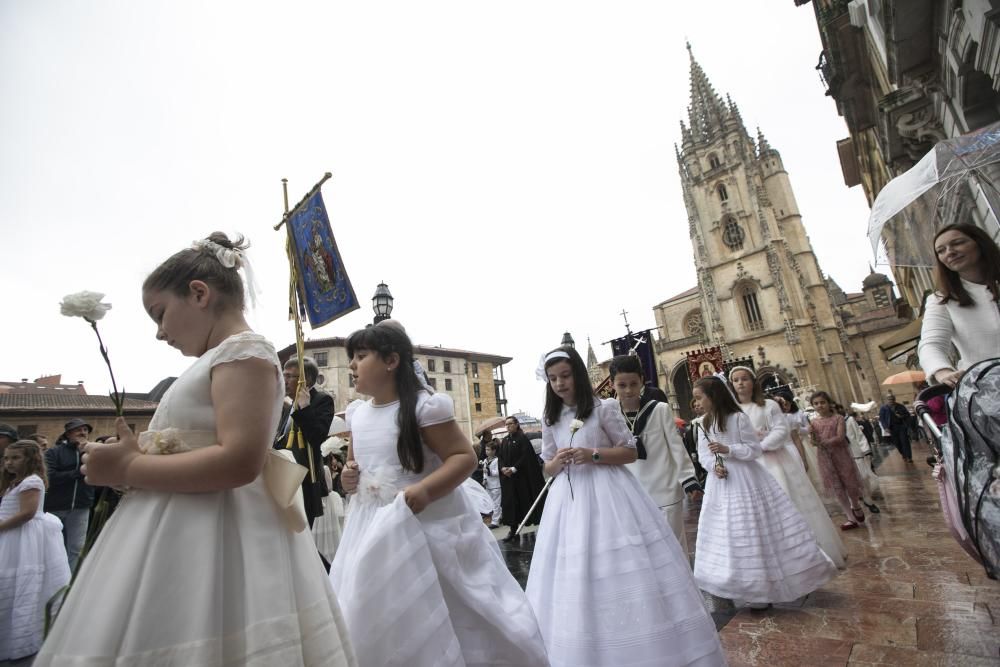 La celebración del Corpus Christi en Oviedo