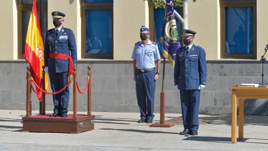 Toma de posesión del nuevo jefe de la Escuadrilla de Circulación Aérea Operativa