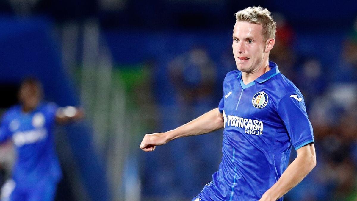 Jakub Jankto, durante un partido con el Getafe la pasada temporada.