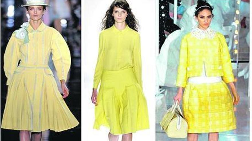 Resultado de imagen para combinación de colores para falda amarilla