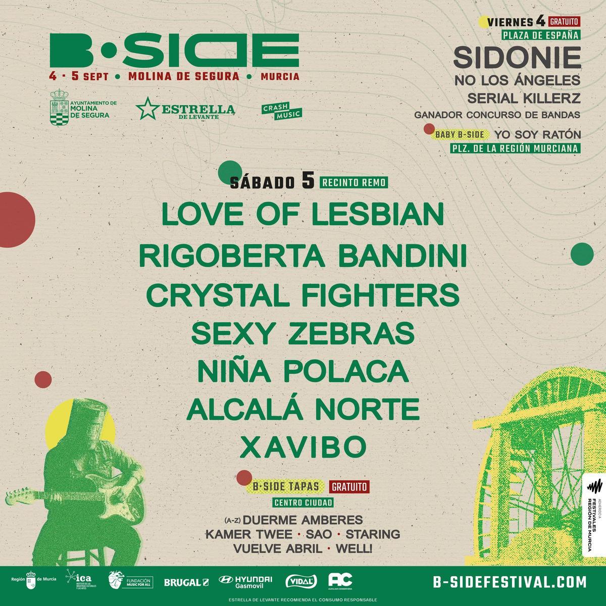Cartel del B-side 2026