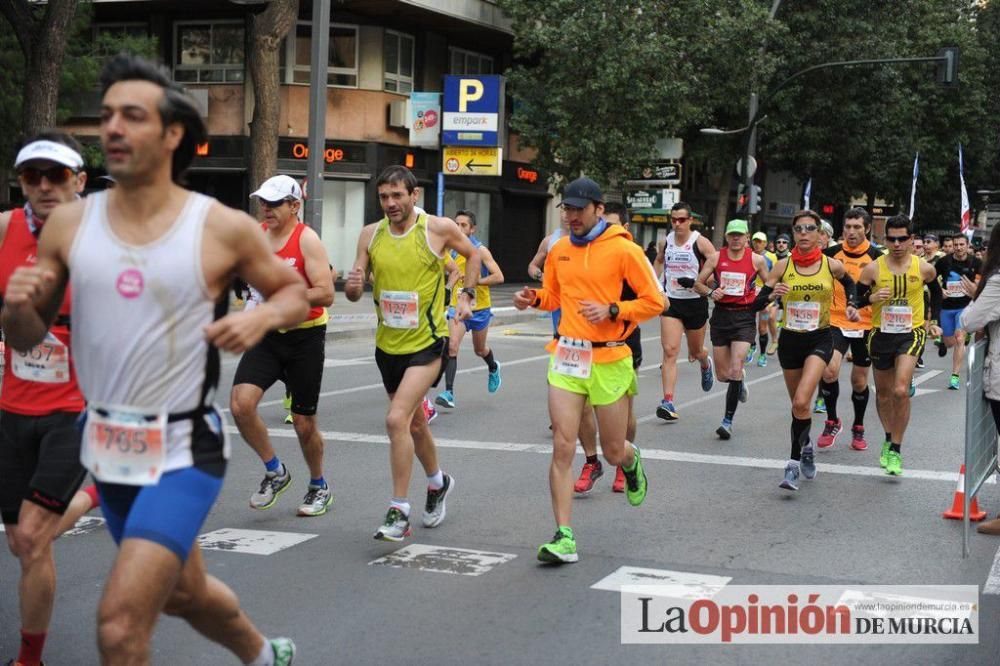 Murcia Maratón. Salida