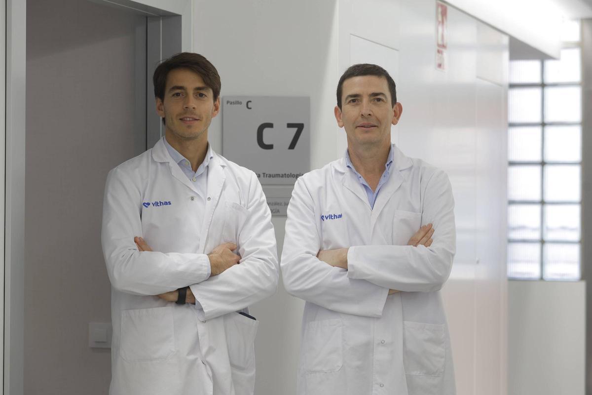 La Unidad de Hombro y Codo del Hospital Vithas Valencia 9 de Octubre está formada por el doctor Aguilar y el doctor Aroca.