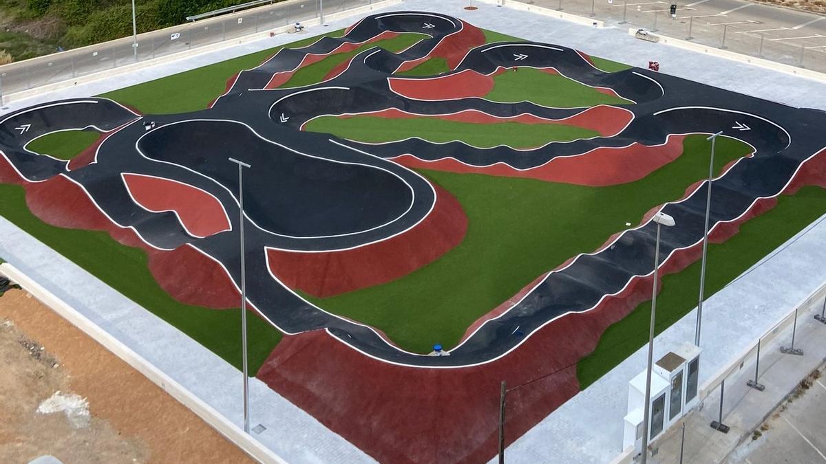 La pista de 'Pumptruck' presentada por el gobierno de Oliva