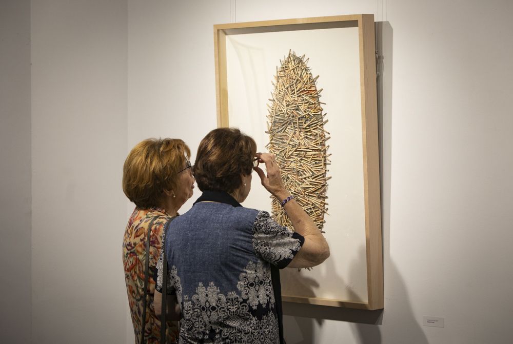 Exposición en Canet de Francisca Revert, CarmenSánchez, Pilar Blat y Fuencisla Francés