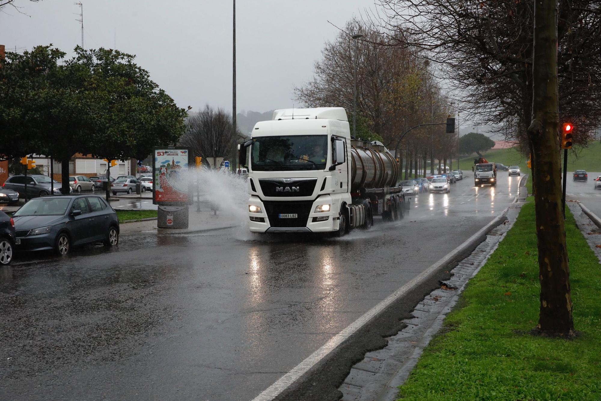 Temporal en Gijón