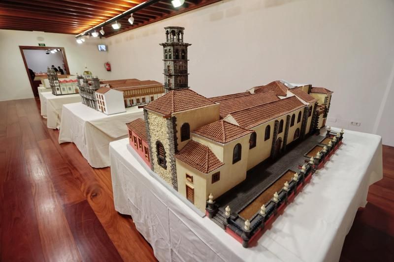 Maquetas de edificios históricos de La Laguna