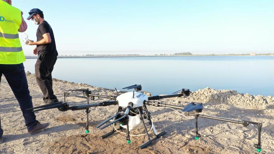 Proyecto piloto con drones agrícolas en Murcia para ‘muscular’ cítricos y hortalizas