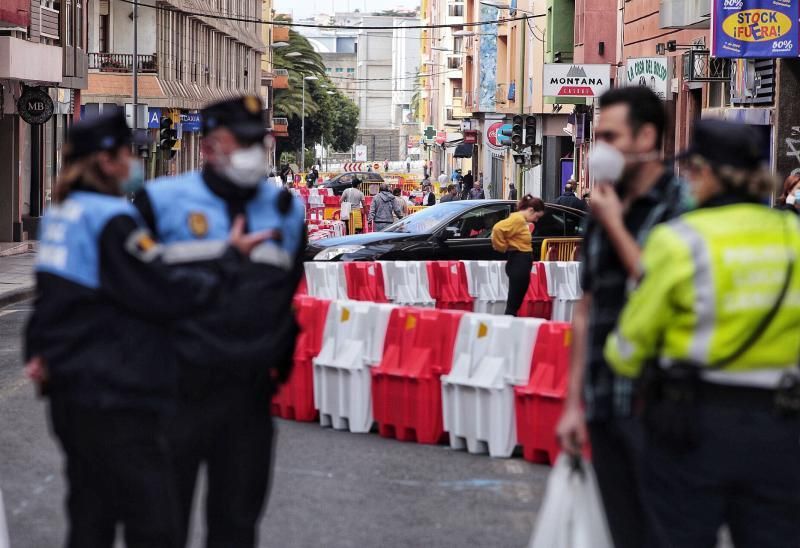 Peatonalización de la calle Heraclio Sánchez