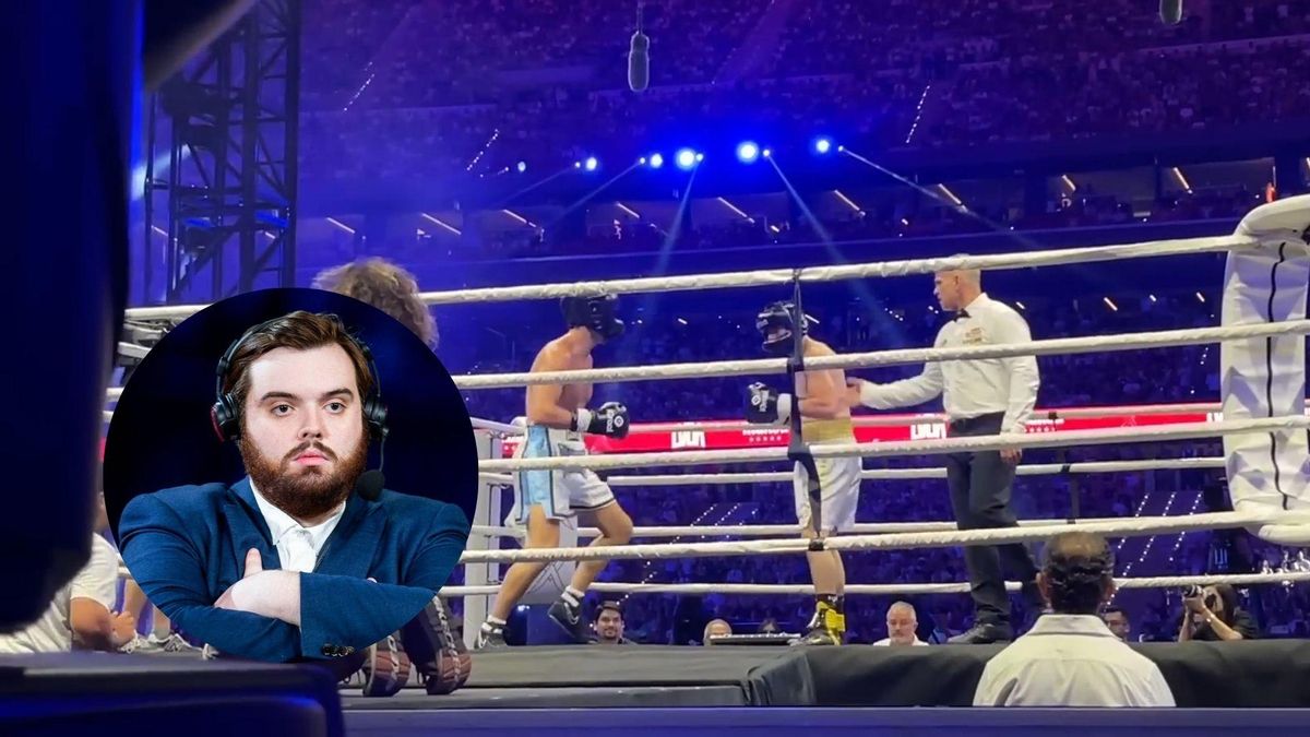 Archivo. Combate entre Coscu y Germán Garmendia en La Velada del Año III (2023).