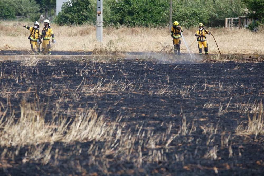 Incendio en Sant Antoni