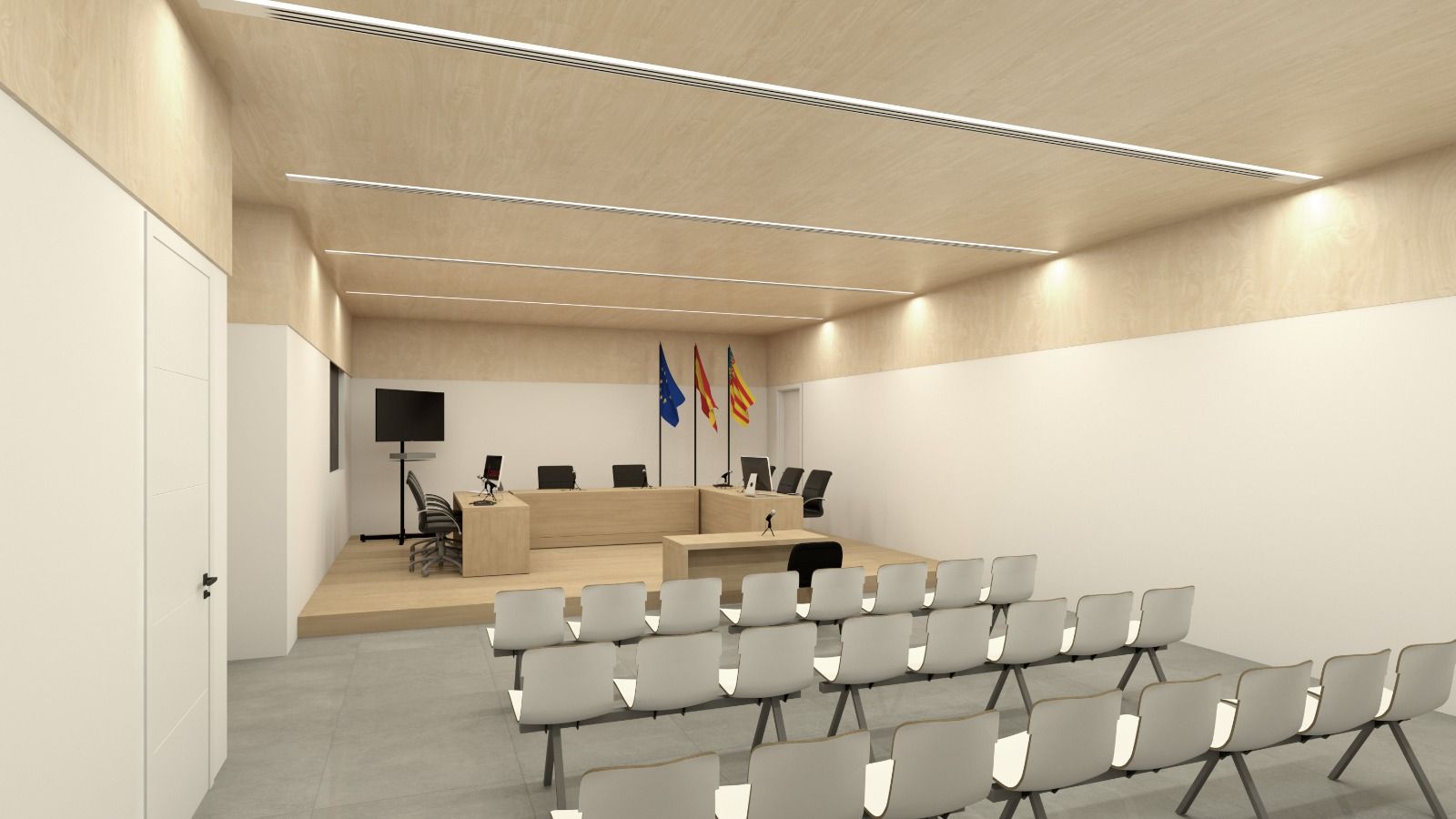 Así será el nuevo Palacio de Justicia de Ontinyent