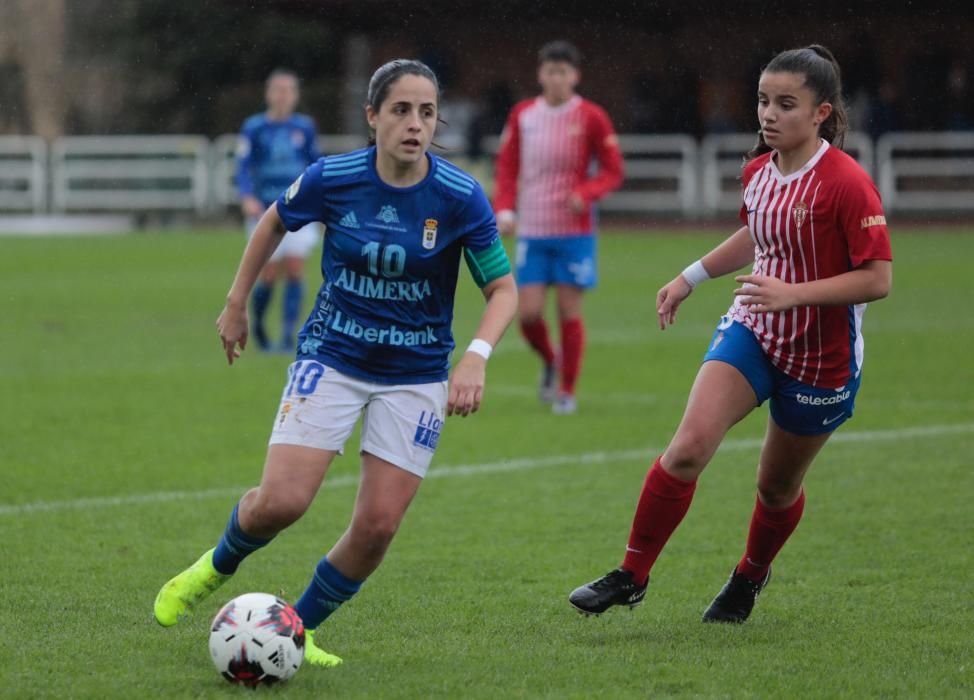 El derbi femenino en imágenes, Oviedo 0 Sporting 1